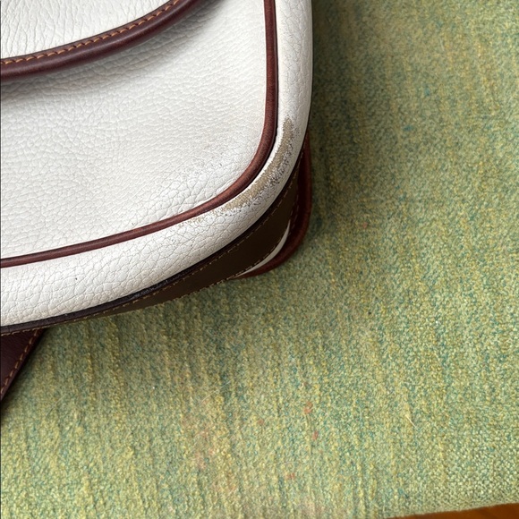 Coach White and Brown Shoulder Bag - Picture 9 of 14